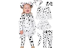 Cozy Toddler Dalmatian Costume for Girls: Unleash Your Inner Disney Magic!