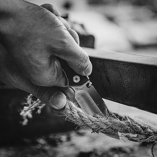 Miniatura 7 de NUKNIVES Kumpanter - Cuchillo de bolsillo plegable pequeño hoja de acero D2 de 299 pulgadas mango G10 de 394 pulgadas con clip de bolsillo cuchillo