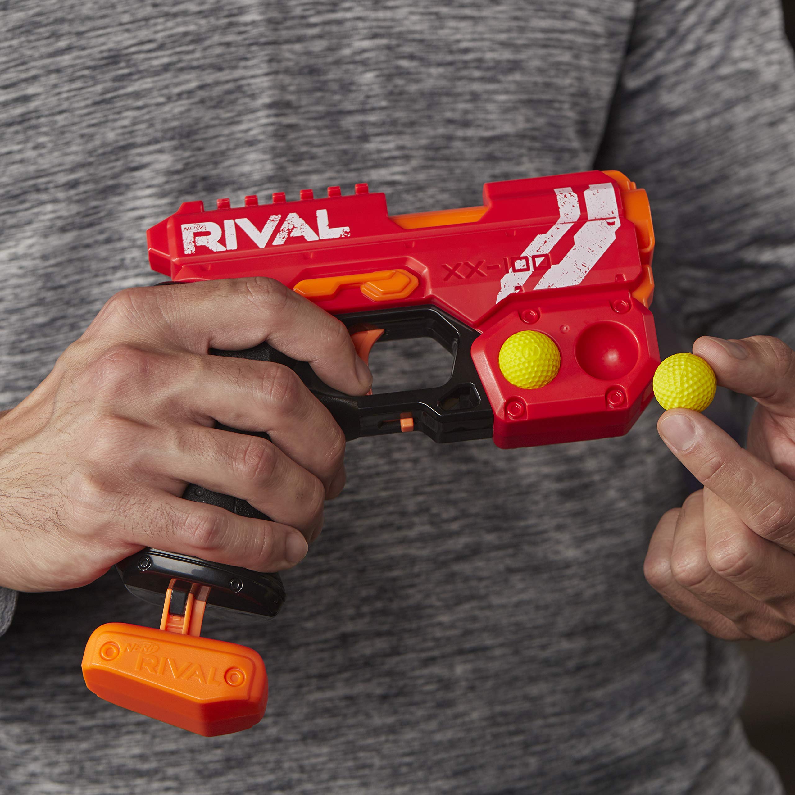 Nerf Rival Clash Pack Includes 2 Nerf Rival Blasters and 8 Official