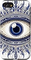 Vista 18 de iPhone 16 Evil Eye - Una potente protección elegante - Funda de arte mandala