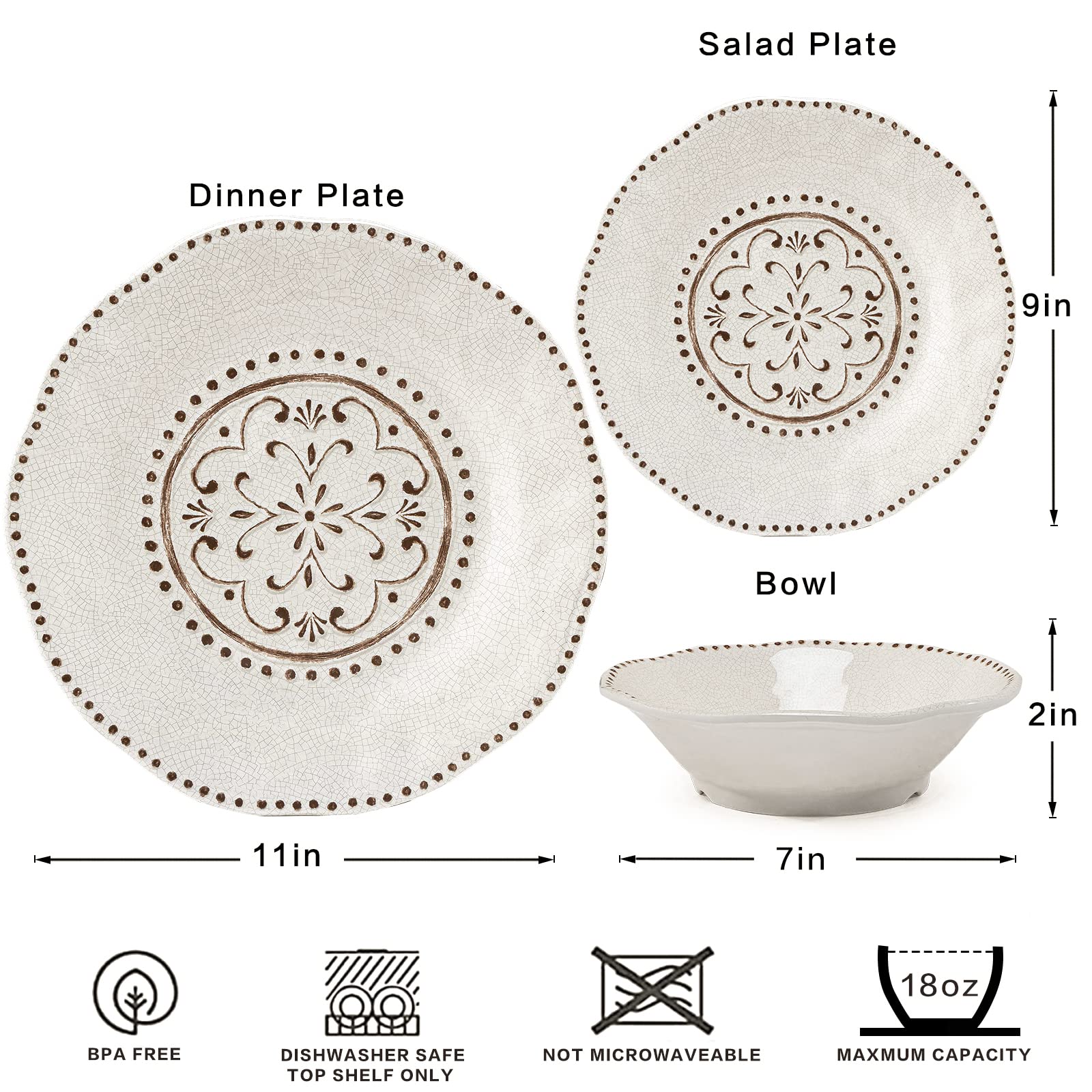 LEHAHA Dinnerware Sets
