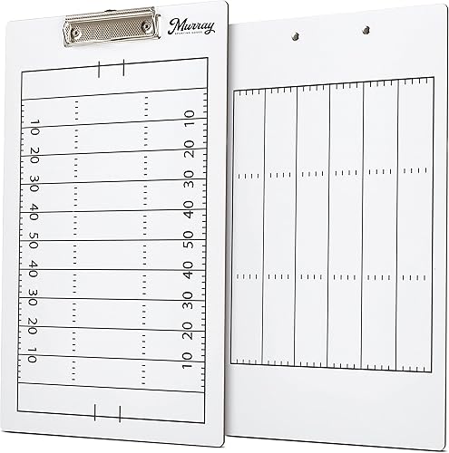 Vista 46 de Murray Sporting Goods Portapapeles de borrado en seco Pizarra blanca de borrado en seco de doble cara