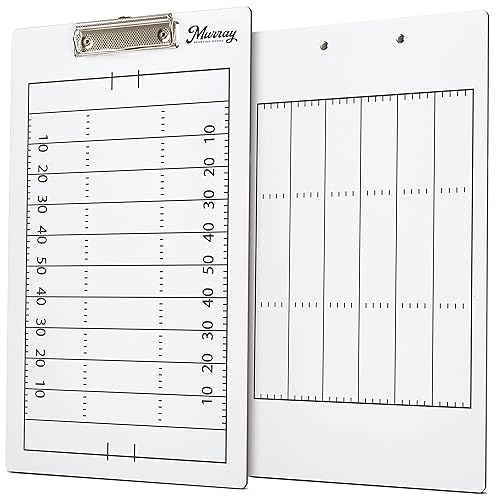 Murray Sporting Goods Dry Erase Coaches Clipboard | Double-Sided Dry
