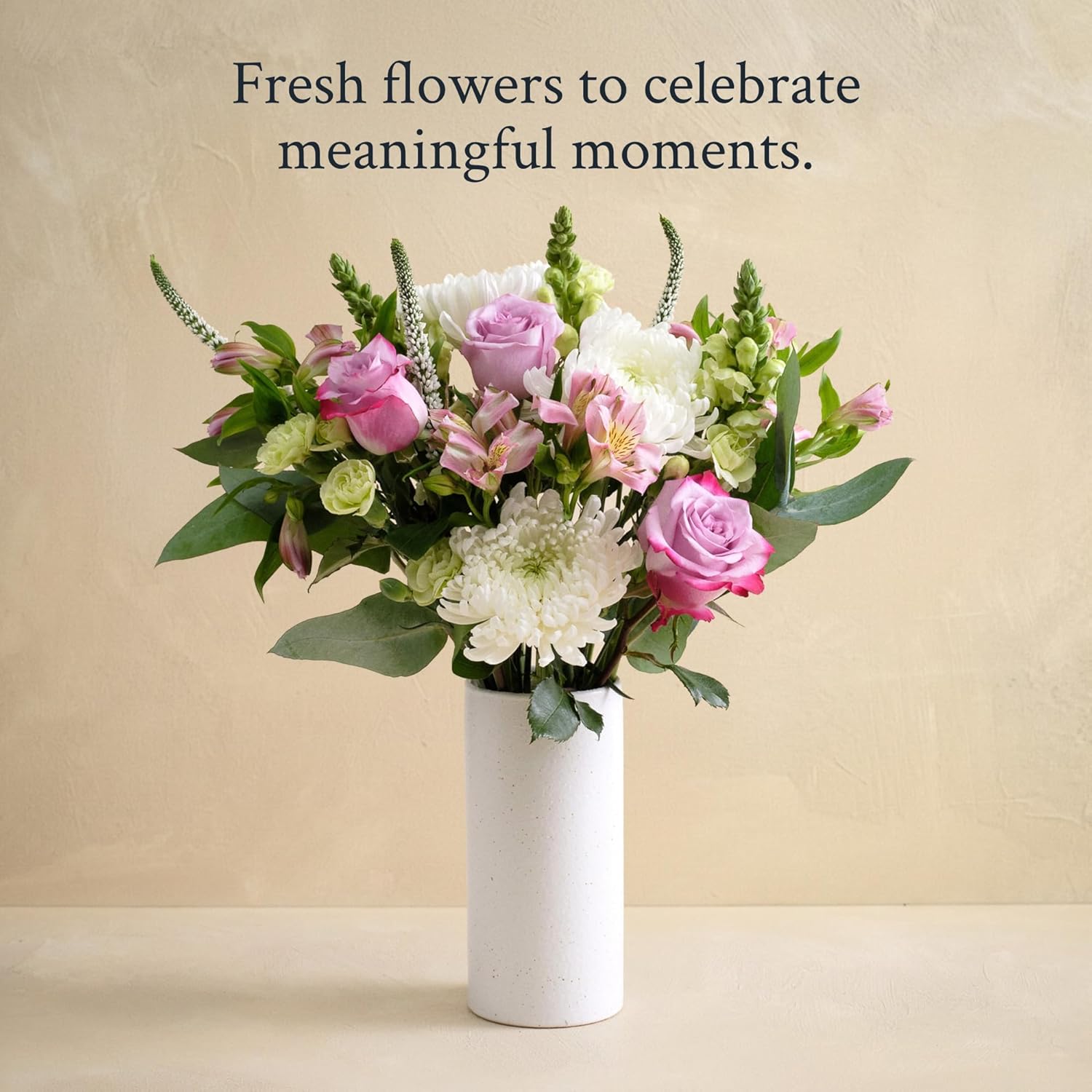 UrbanStems – The Lavender Crush Bouquet (No Vase) – Fresh Flowers for Delivery – Birthday, Thank You, or Congratulations