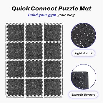 AIRHOP エクササイズマット 12枚セット ブラック 60x60cm Amazon.co.jp: AIRHOP トレーニング ジョイントマット EVA素材