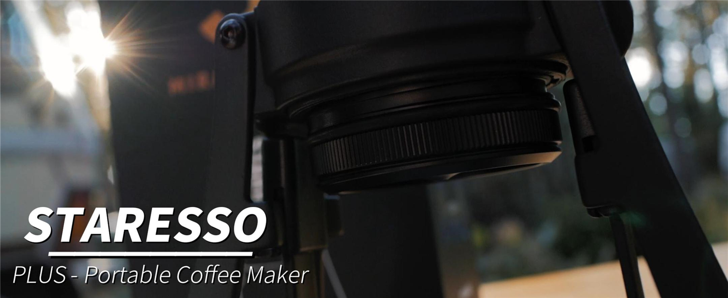 Amazon.com: STARESSO PLUS SP300 Espresso Machine, Manual Portable