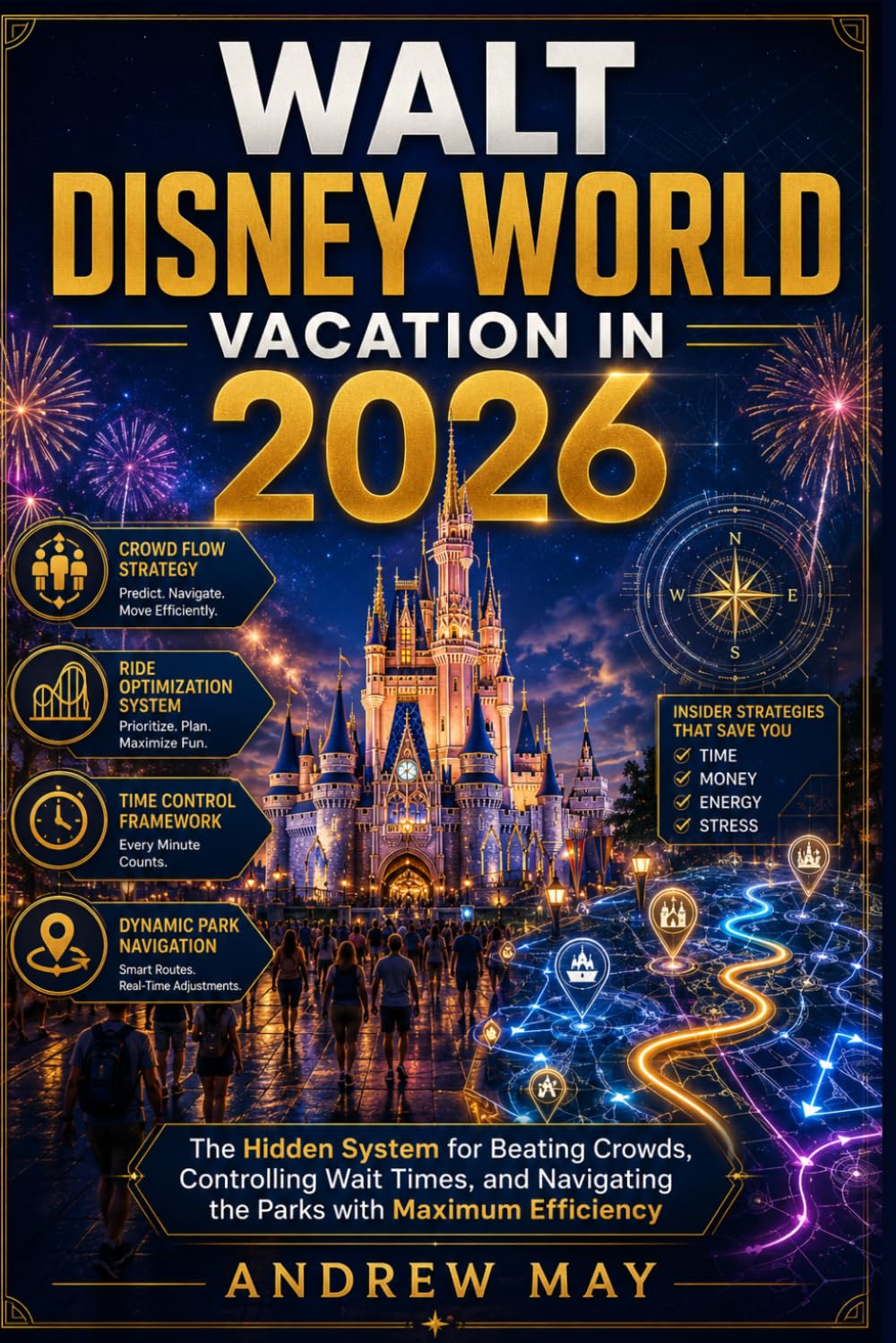 WALT DISNEY WORLD VACATION IN 2026: The Hidden System for Beating Crowds, Controlling Wait Times, and Navigating the Parks with Maximum Efficiency