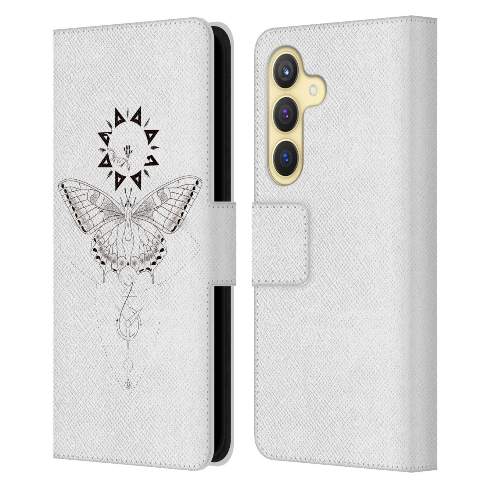 Funda tipo libro Samsung Galaxy S24 5G que evita arañazos de pantalla 7