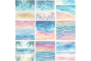 Coastal Love Notes: Enchanting Beaches Sticky Notes for a Touch of Coastal Charm