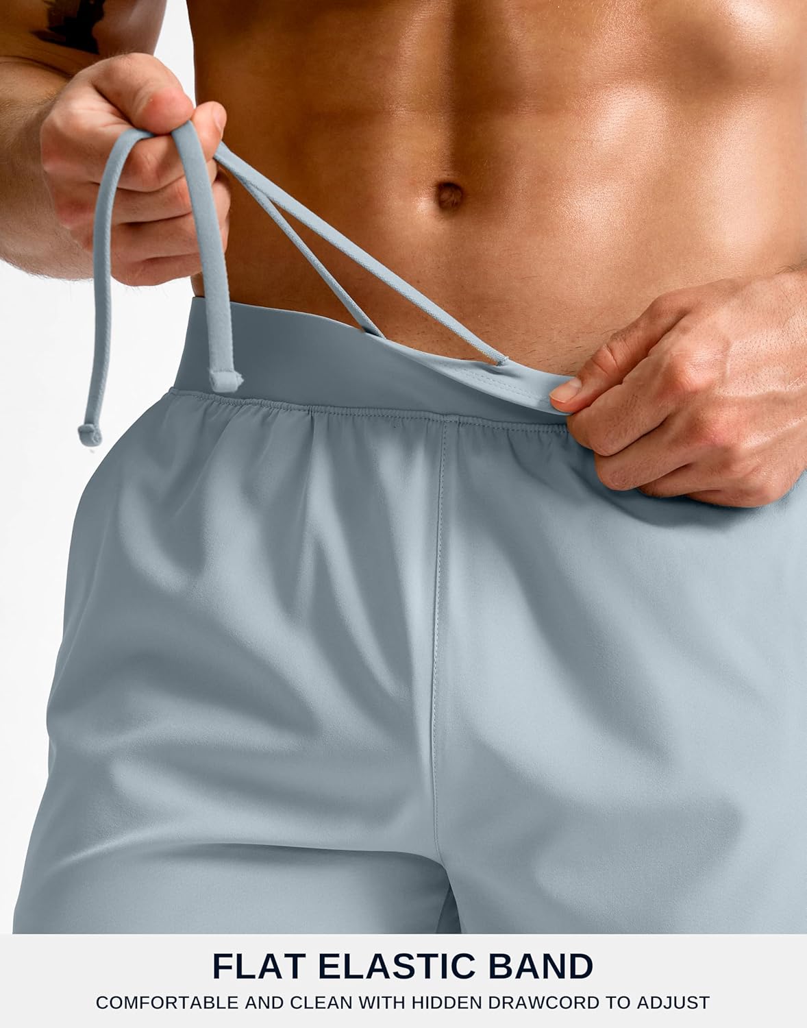 G Gradual Men's Athletic Running Shorts 7"/5"/9" Zipper Pocket Lightweight Workout Gym Quick Dry Shorts Golf Tennis Hiking - Image 5