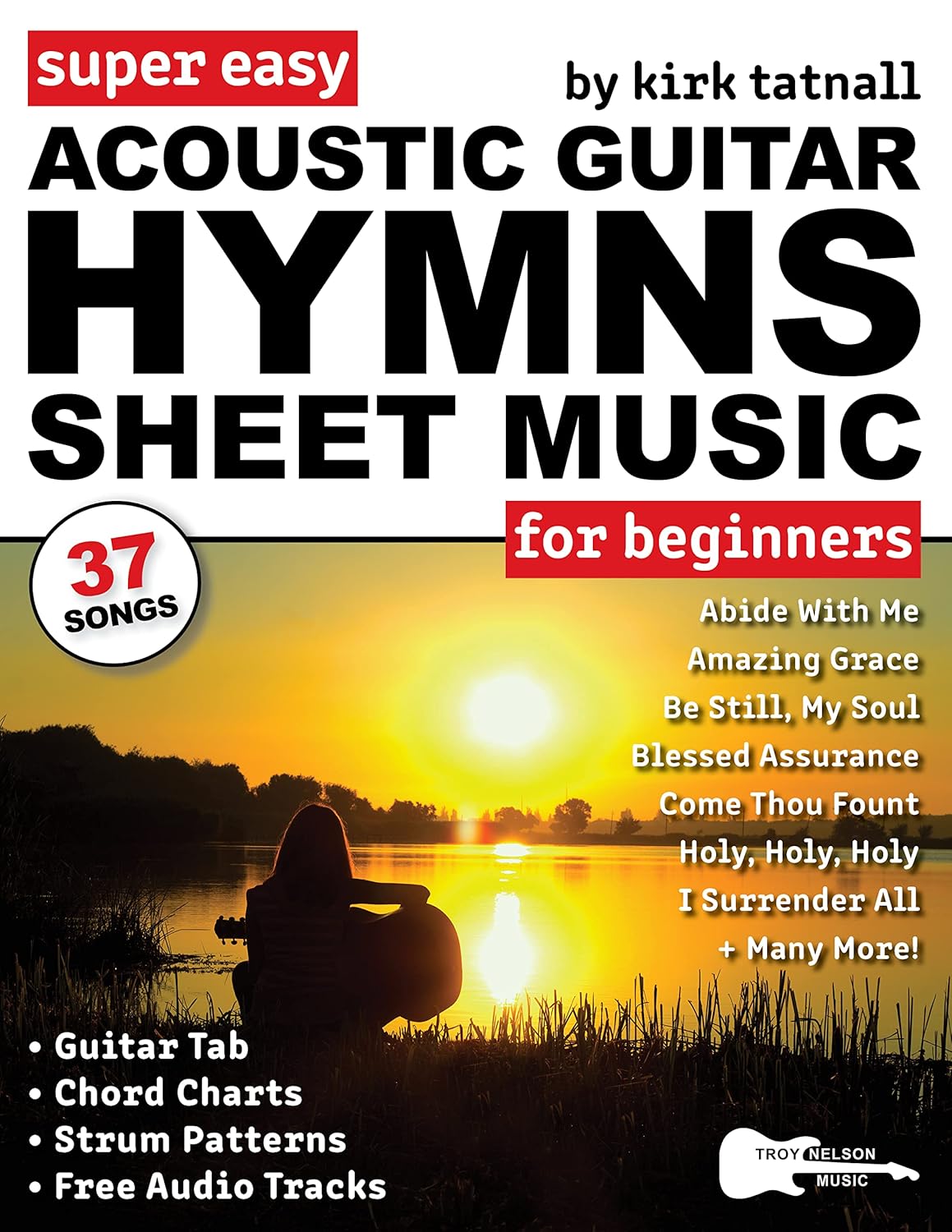 Super Easy Acoustic Guitar Hymns Sheet Music for Beginners Guitar TAB