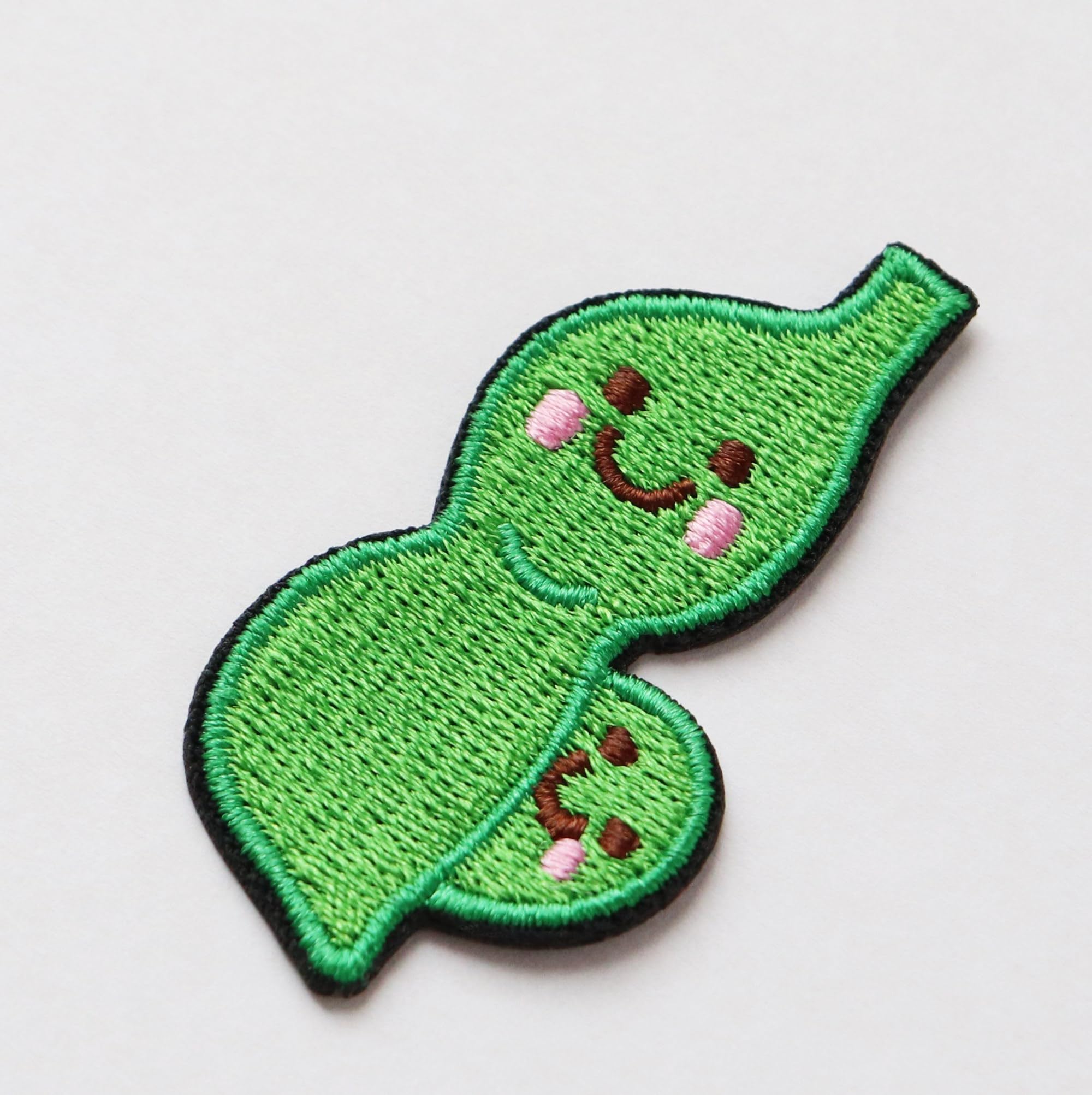 Amazon.co.jp: ワッペン 枝豆（えだまめ） かわいい野菜の