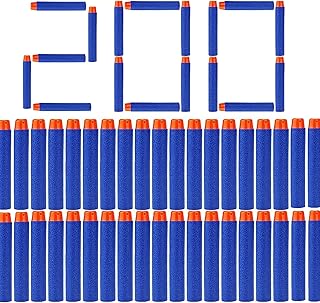 40pcs Foam Bullets Including 20 Rounds of Round Bullets & 20 Rounds of Sucker Bullets