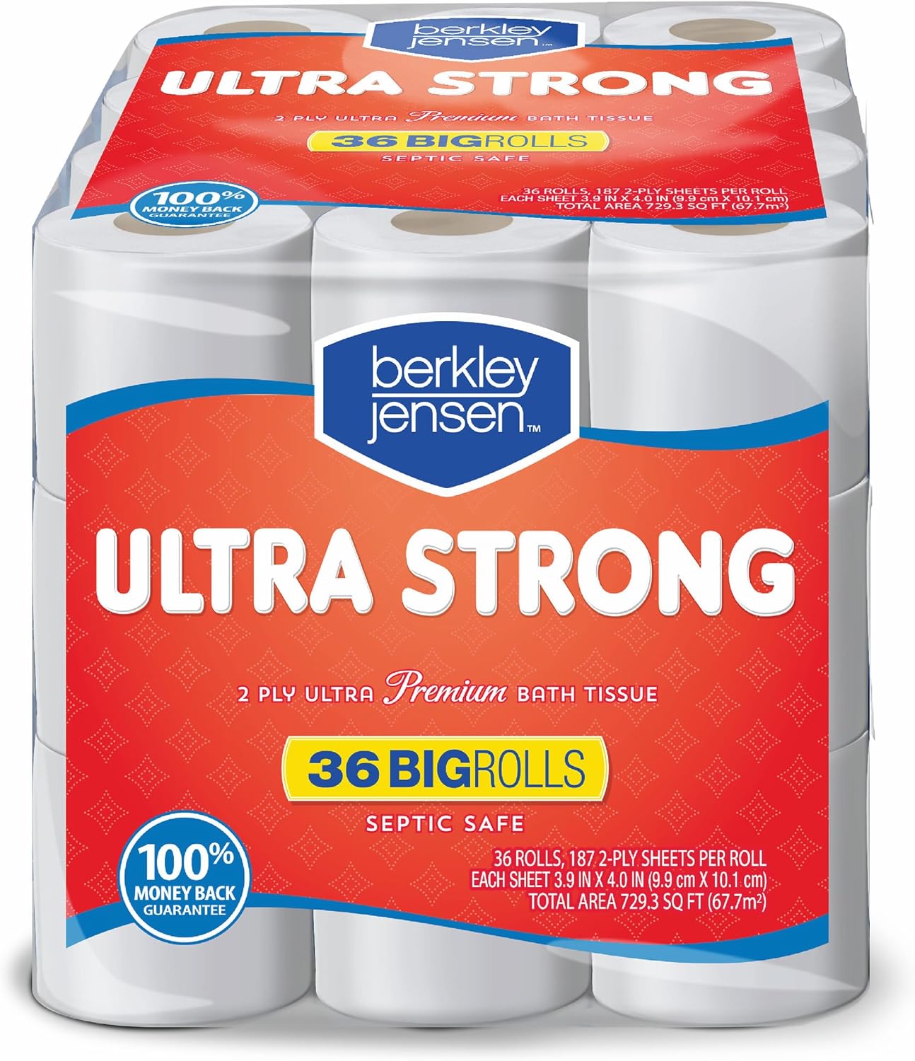 187-Sheet Ultra Strong Bath Tissue, 36 pk. - Toilet Paper [Bulk Savings]