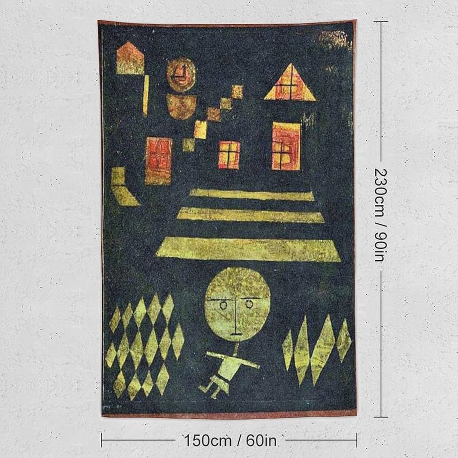 Amazon.co.jp: Paul Kleeパウル・クレー代表作「階段の上の子供