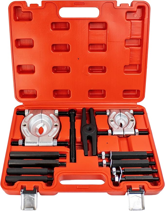 Kit Extracteur De Roulements 36 Pièces - Pour Roulements Intérieurs (6005 à 6310), Avec Douilles Et Clé, Boîte De Rangement