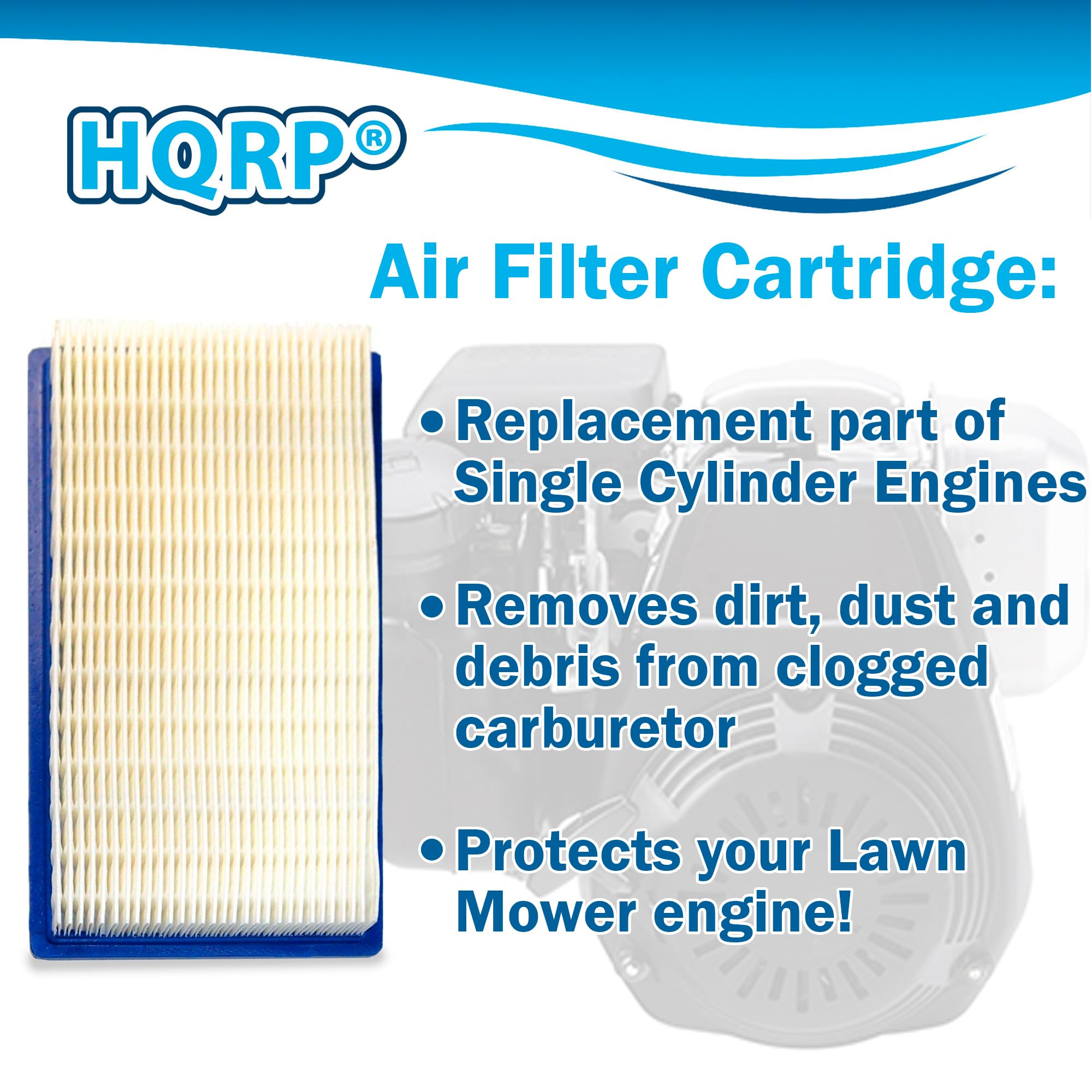 たーくん Amazon.com: HQRP Flat Cartridge Filter with Pre-filter