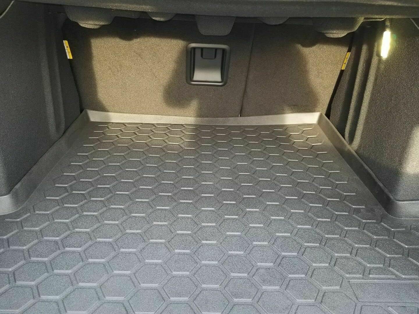 Cargo Liner - Trunk Mat for Lincoln MKZ 2013-2020 – Weather-Resistant Trunk Mats for Cars with Raised Lip – Non-Slip Car Trunk Mat Rubber – Easy to Install – Laser Pre-Cut Design