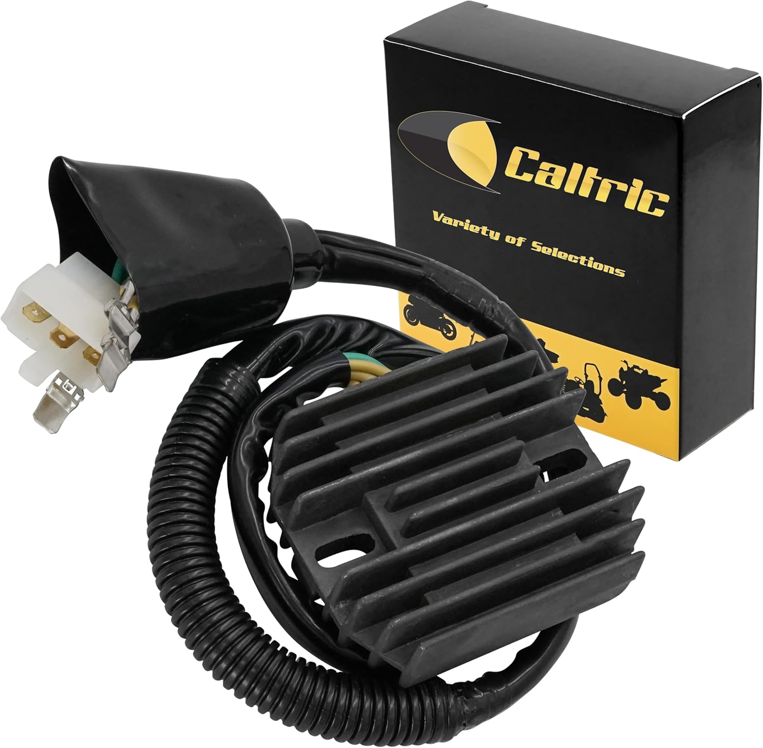 Caltric Regulator Rectifier Compatible with Honda Vtx1800C Vtx-1800C 2002-2004