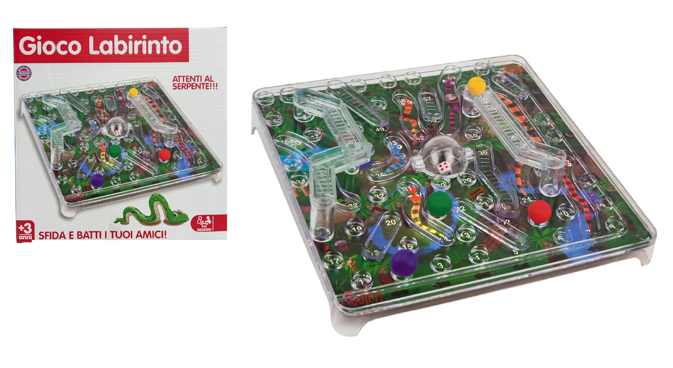 Ravensburger Labyrinth Glow In The Dark Gioco Da Tavolo Per Bambini Da Anni 26692 P 397004 - Foto 6