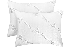 2 Pack Viscose Made From Bamboo Pillow Protectors