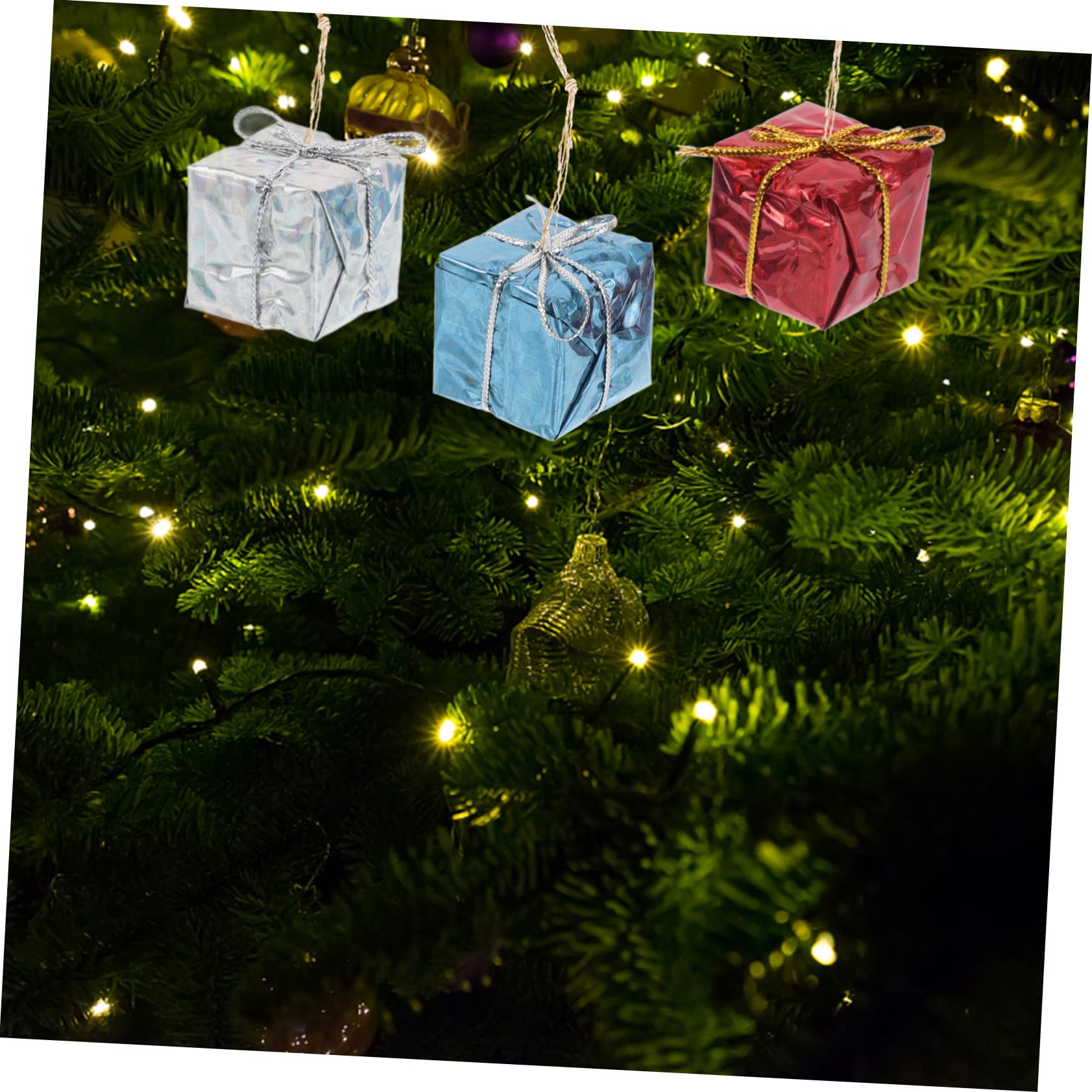 72pezzi Ciondoli Natalizi Decorazione Ornamentali Per Albero Di Natale Decorazioni Natalizie Sospese Appendini Creativi Per Casa Feste Porta Parete Finestra