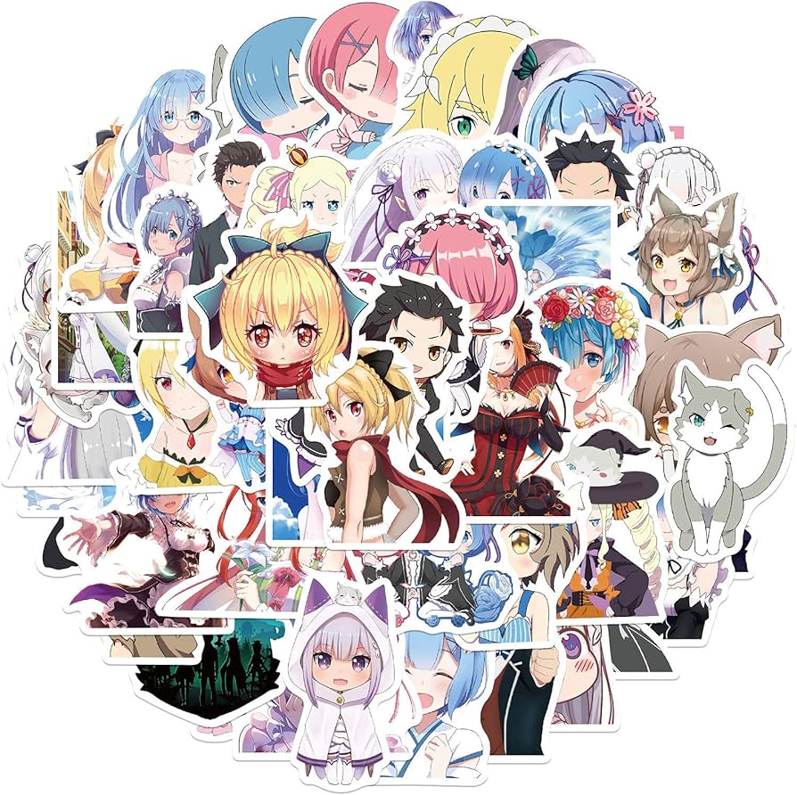 Amazon.co.jp: 50枚かわいいステッカー セットかわいいアニメシール