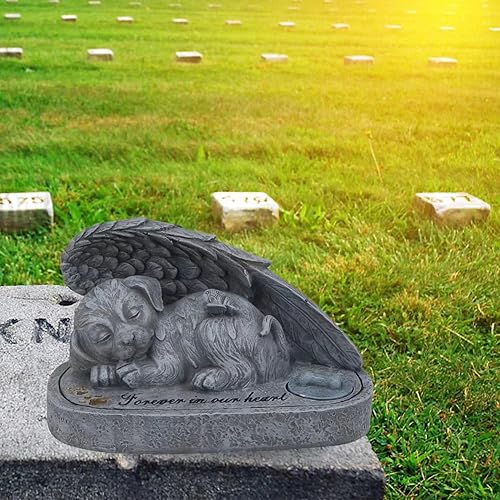 Miniatura 3 de Estatua de jardín de bulldog francés, escultura de perro al aire libre para decoración del hogar o lápida, el mejor regalo decorativo