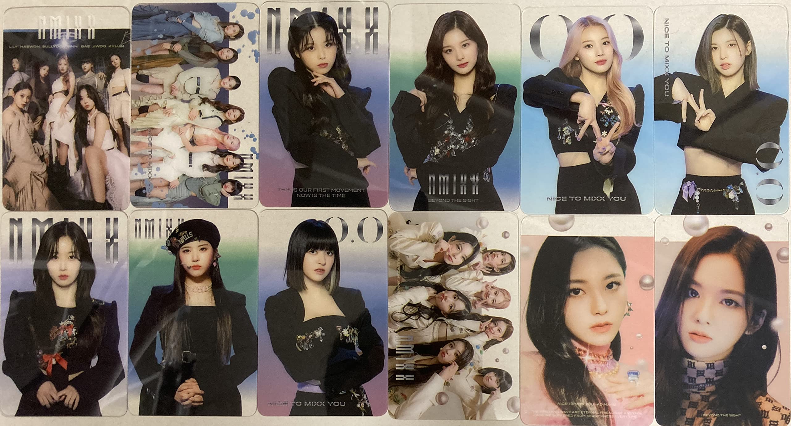 nmixx 写真集 photobook pb 購入特典 トレカ 6枚セット NMIXXグッズ フォト カード 55枚 セット トレカ エンミックス