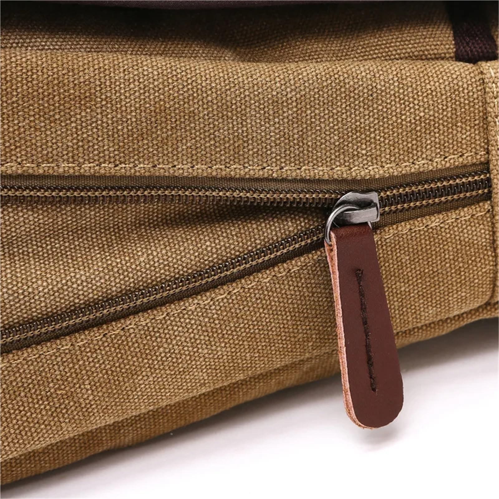 Canvas Messenger Bag Bolso bandolera de lona lisa