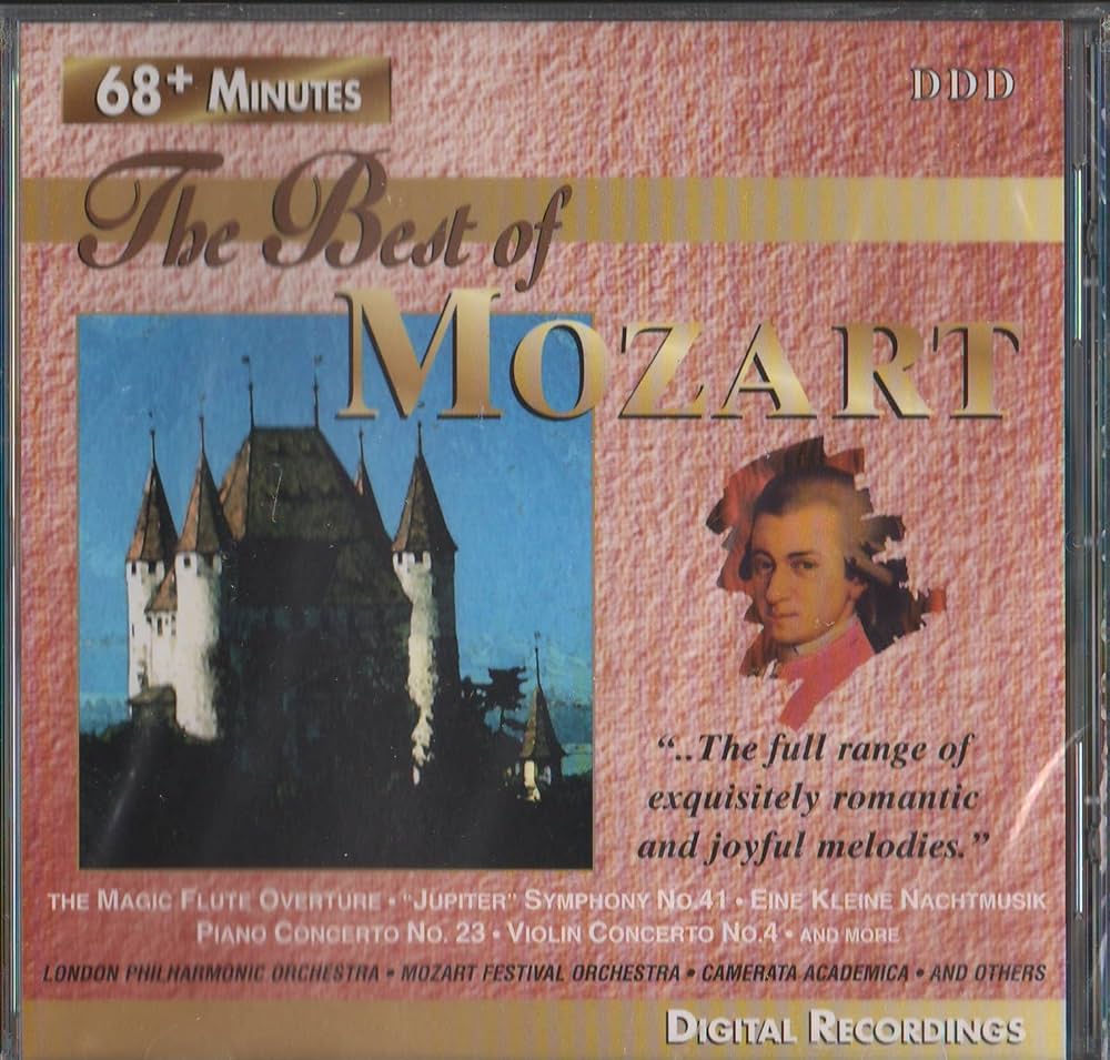 クラシック The Best of Mozart Wolfgang Amadeus Mozart The Best Of Mozart (1756-1791) CD