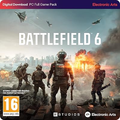 Battlefield 6 Standard Edition PCWin | Downloading Code EA App | VideoGame | English Standard | PC Code – EA App
