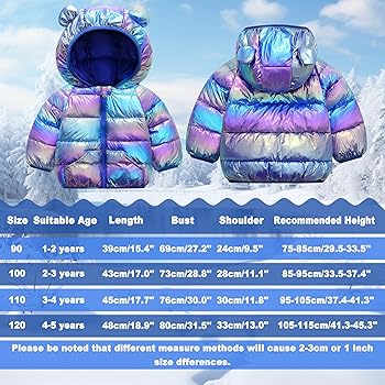 Acquista YUBAOBEI Giacca Da Bambina Primavera Autunno Giacca In - Foto 10