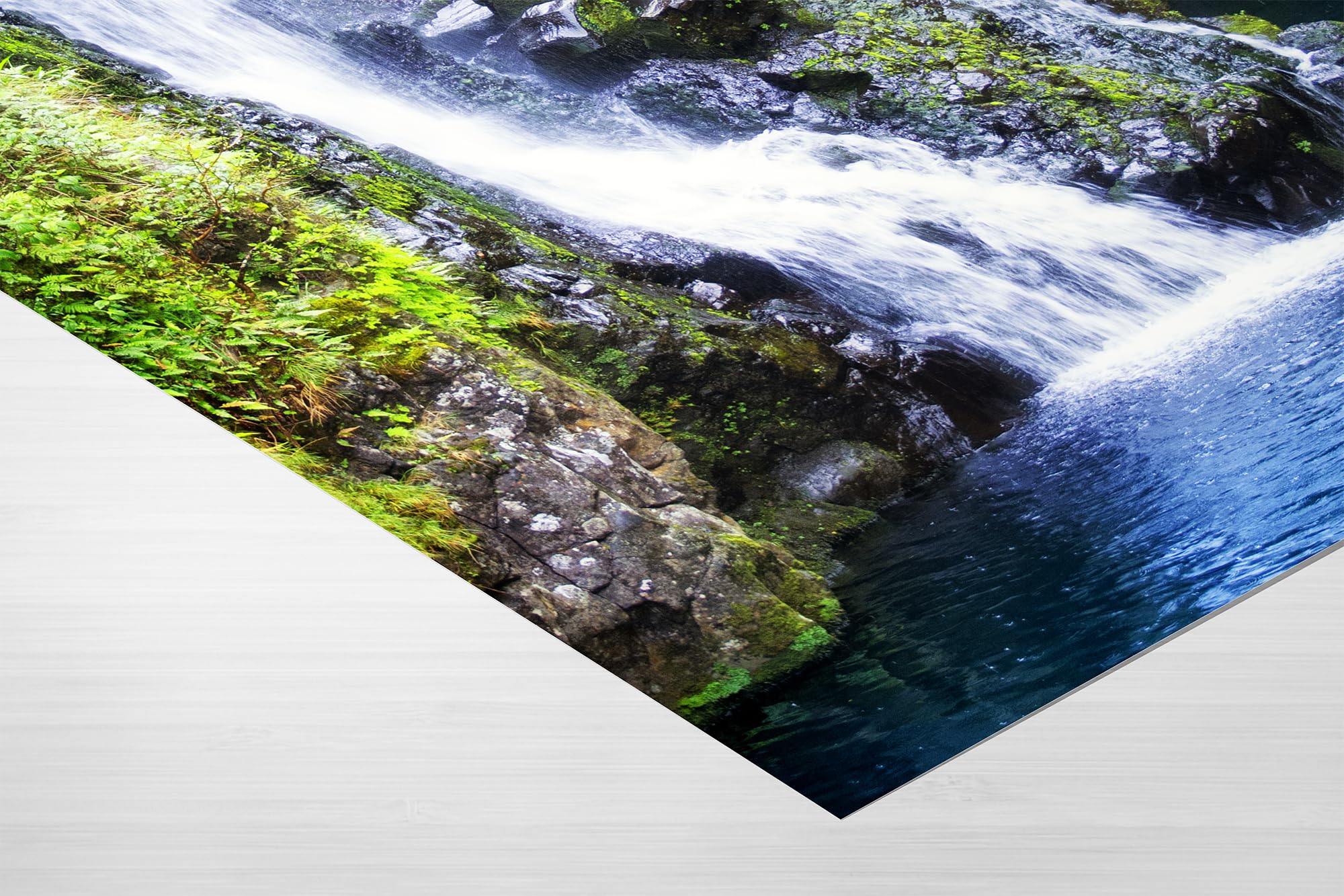 Maui J & M Photography - Hanawi Falls - Tropical Waterfall Wall Art Decor Picture, Hawaii Photo Print