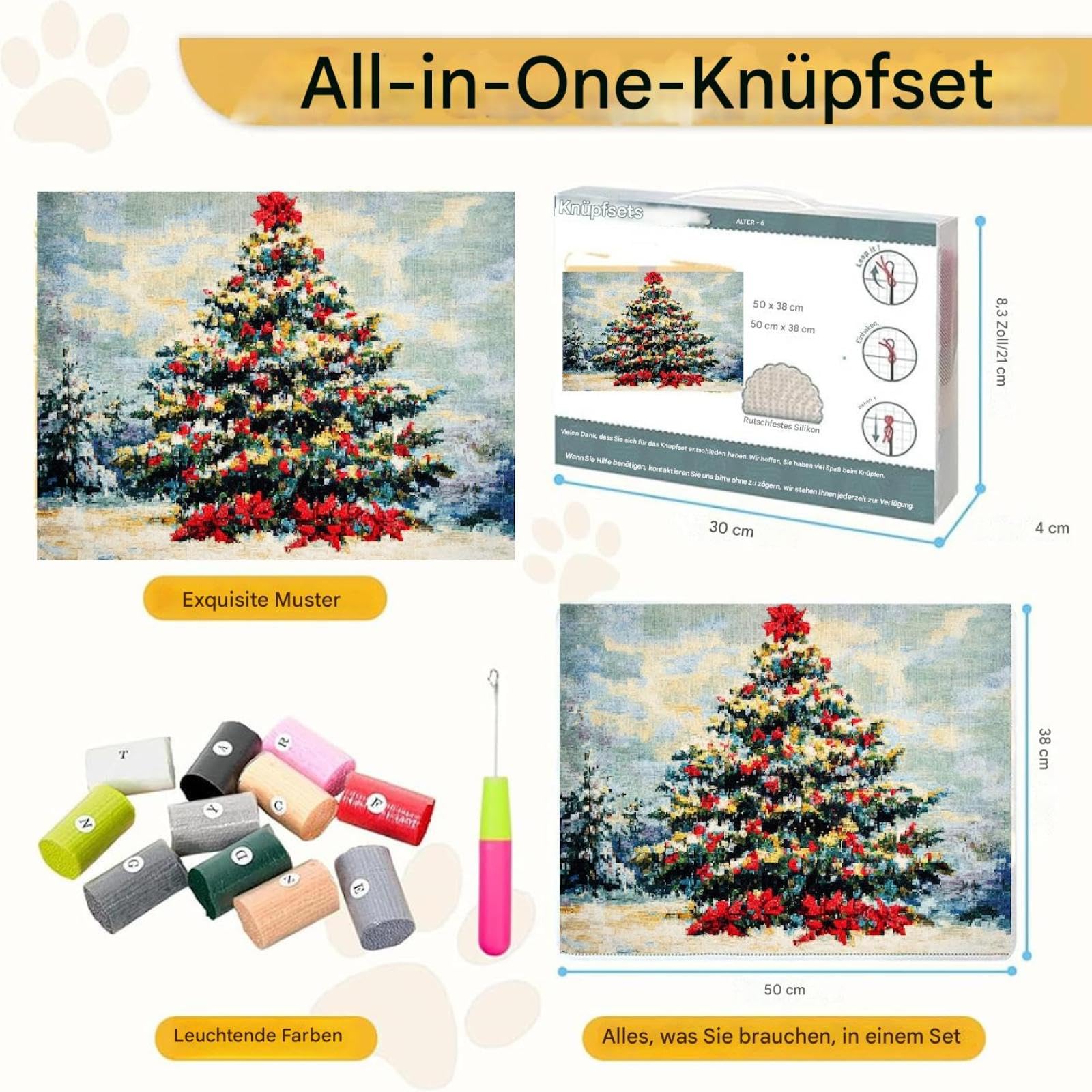 Kit fai da te Knüpfhaken Teppich Set,Vorgedrucktes Latch Hook Rug zum Selber Knüpfen für Anfänger Erwachsene Kinder,Kreuzstich Knüpfset Handarbeits Bastelpackung,Afrikanische Frau mit Kind-55 x 75 cm