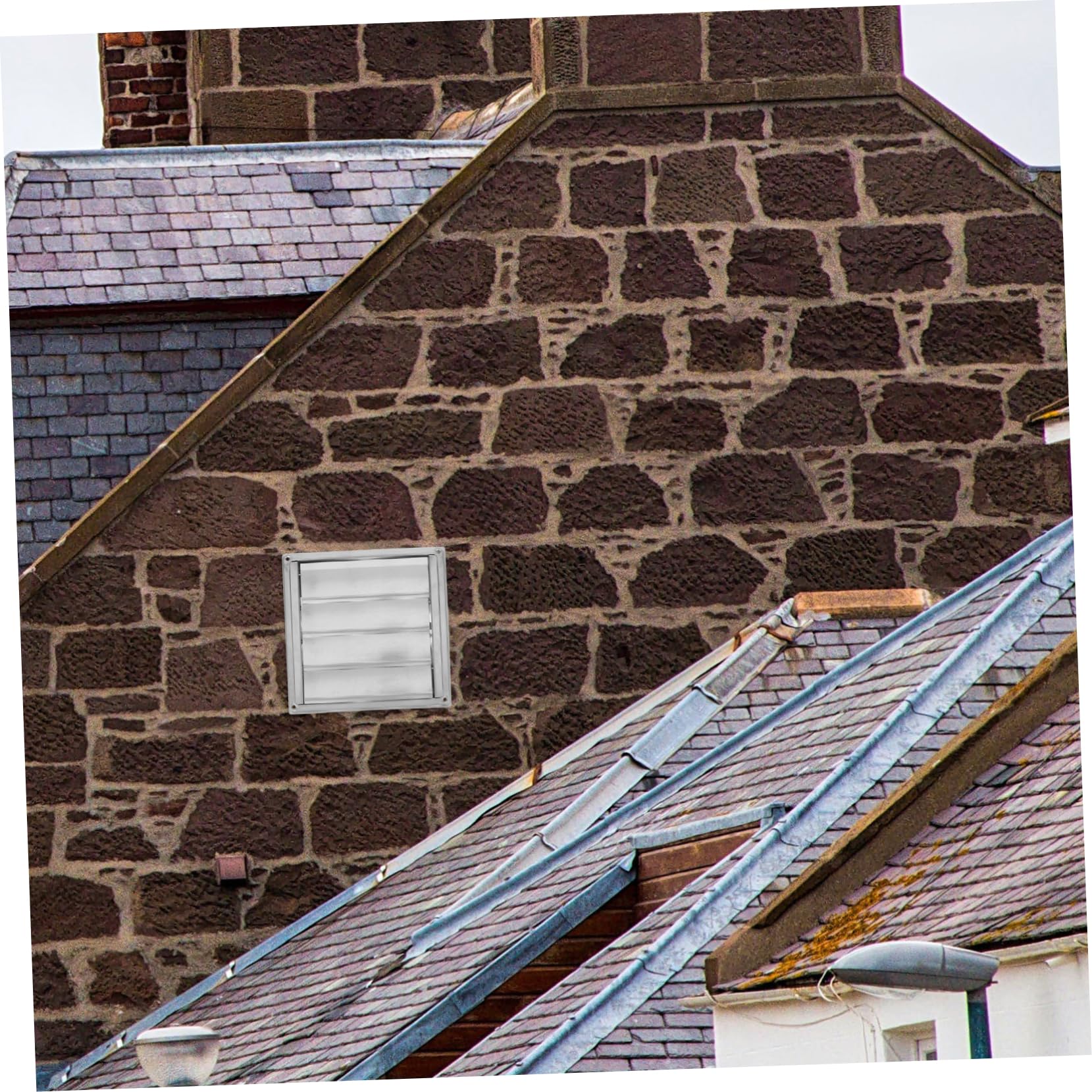 VILLCASE Rejilla de Ventilación Cuadrada Diseño Elegante de Acero Inoxidable para Ventilación de Entrada de Aire y Durabilidad Prolongada en Oficina y Edificios Residenciales