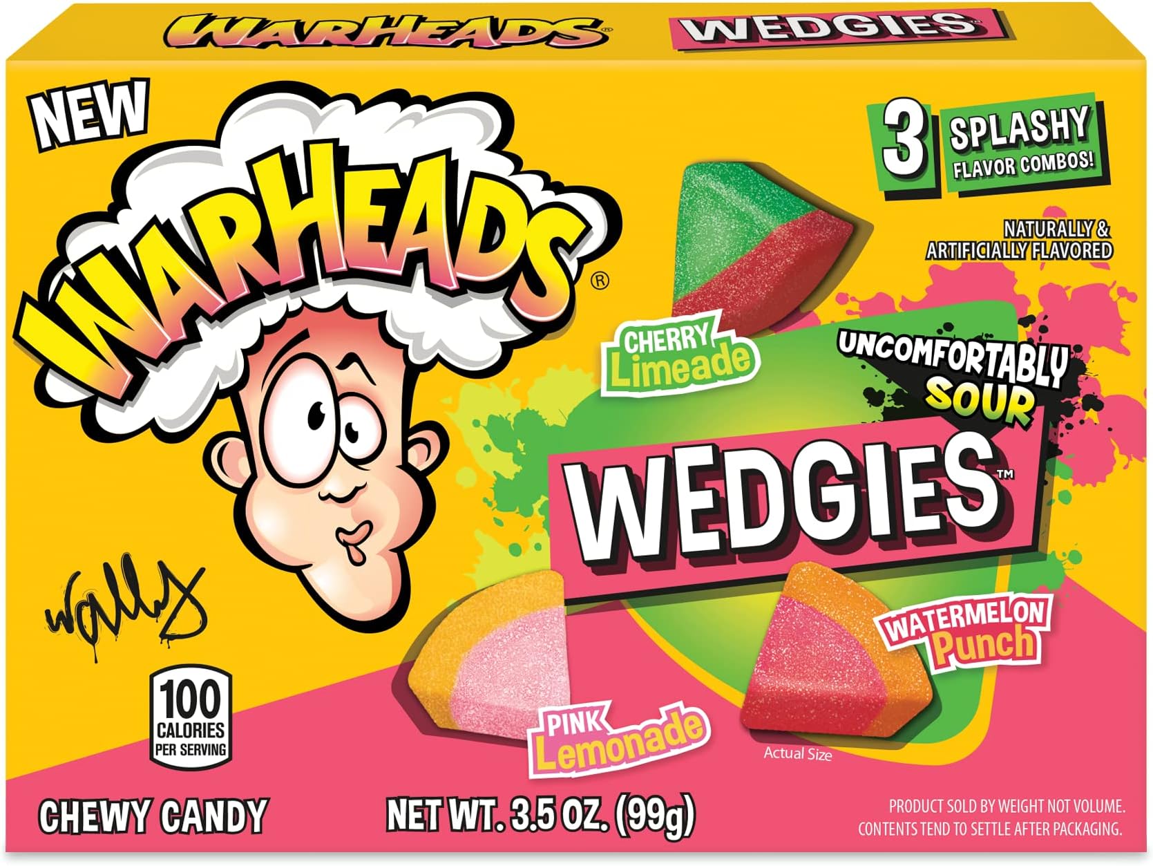 SOUR WEDGIES 3.5oz (99g)