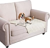 Vista 119 de Ameritex Funda impermeable para cama de perro, manta reversible para mascotas, para muebles, cama, sofá, sillón