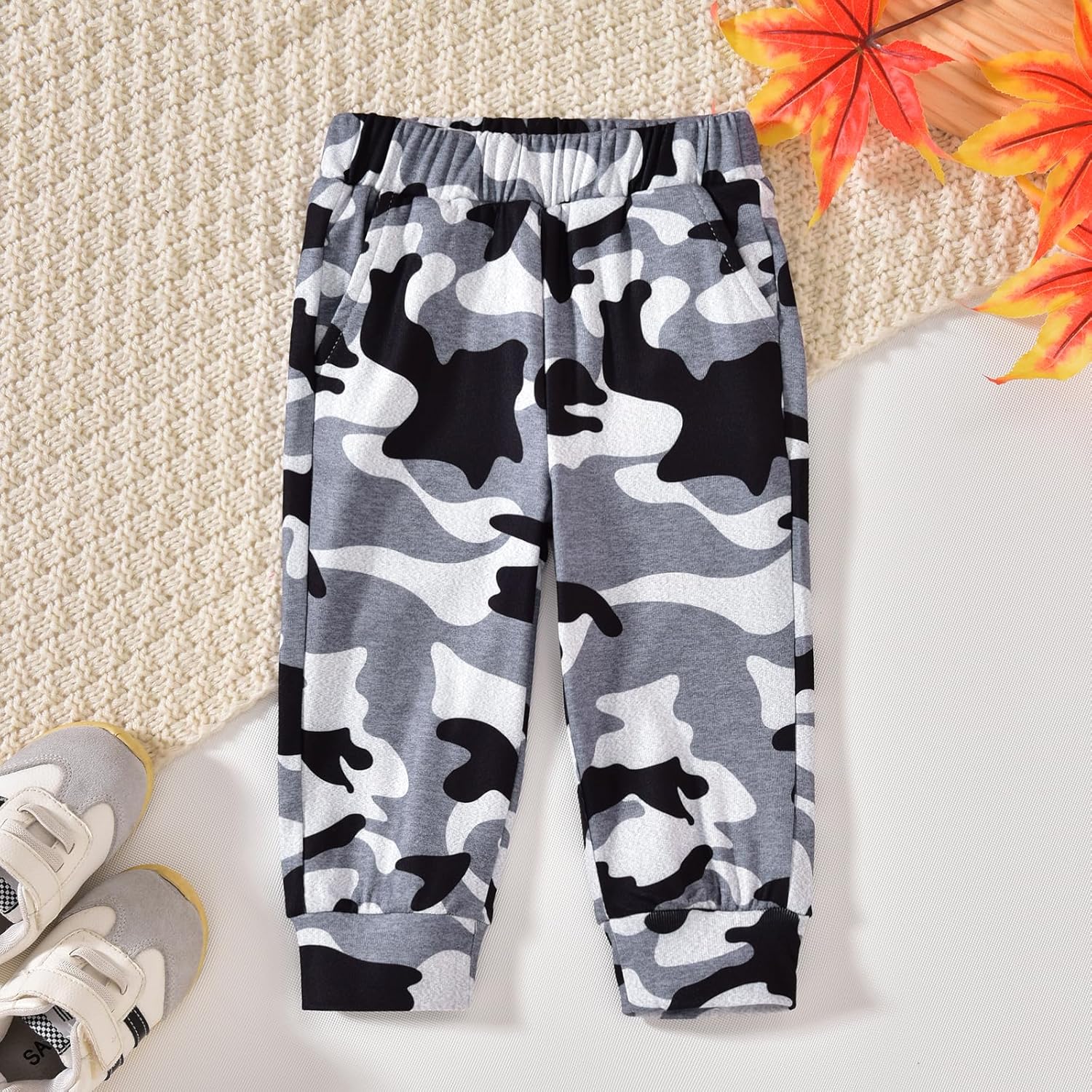 Toddler Baby Boys Camouflage Sweatsuit - Image 4