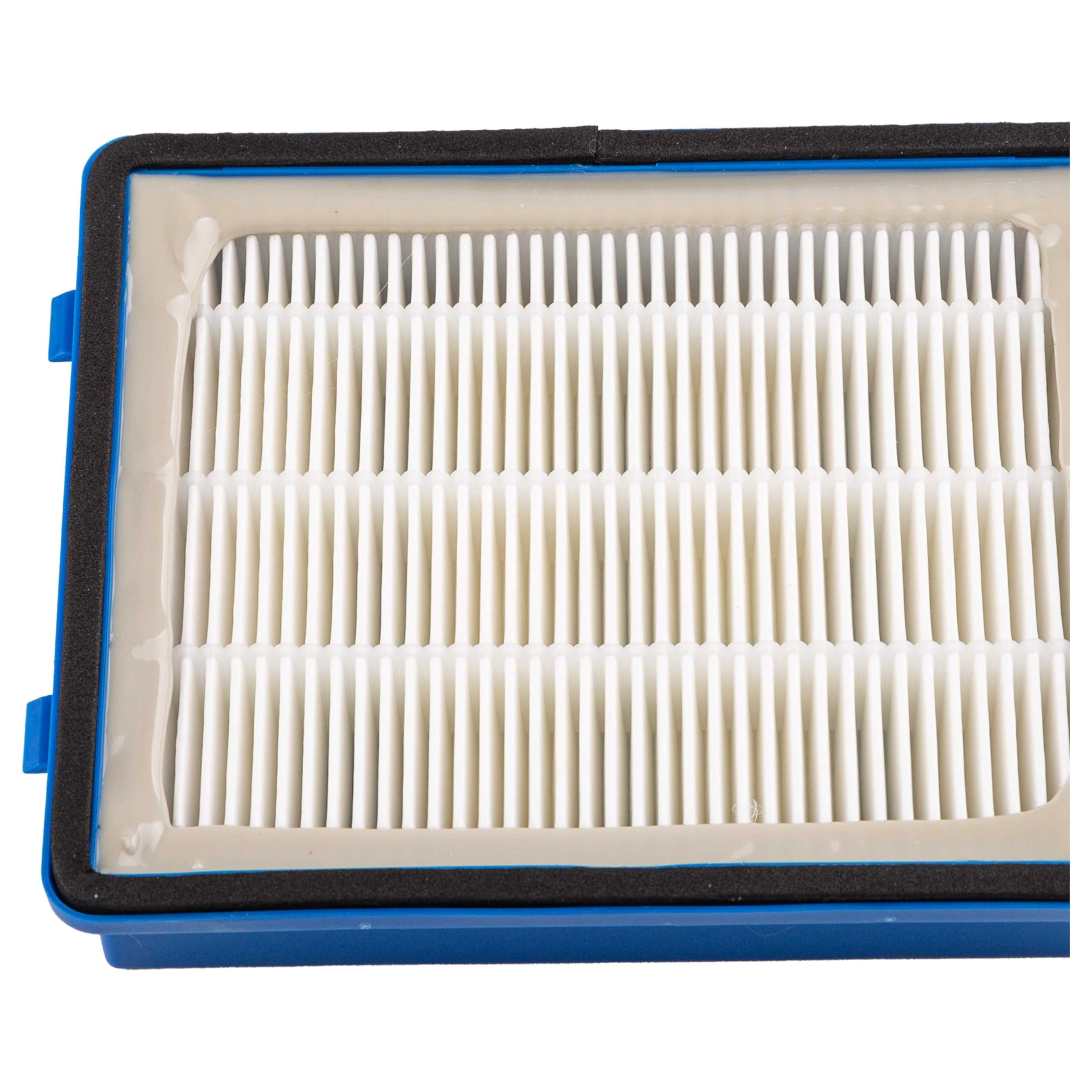 vhbw 4 x filtr kompatybilny z Hanseatic HVBA8008SKC odkurzacz - filtr HEPA niebieski