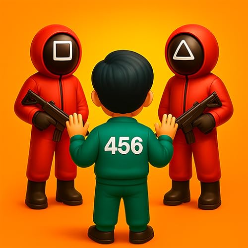 456 Survival Beatbox Challenge: Squid MiniGame Escape, Reflex Prison Run Royale Master - Obstacle Parkour Adventure