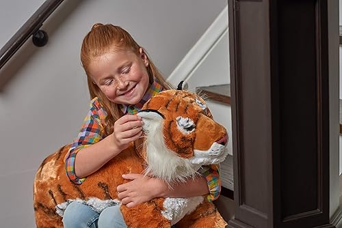 Miniatura 3 de Wild Republic Jumbo - Animal gigante de peluche, Talla Tiger, 30