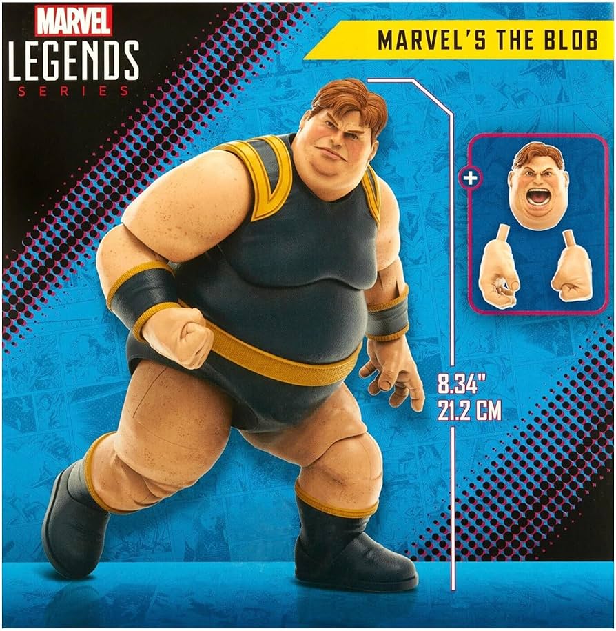 マーベルレジェンド　X-MEN　ブロブ Amazon.co.jp: マーベル レジェンド X-Men 60周年記念 6インチ