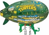Playmates - Jouet Playset de Figurines de Tortues Ninja - TMNT - Leonardo, Donatello, Michelangelo, Raphael, Blimp des Tortues - Vert - Plastique - 4 pièces - 4 Ans et Plus - 4E+1 x 12 x 25 cm - 1