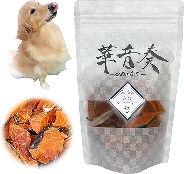 Amazon Pegs 犬 おやつ 無添加 国産 ジャーキー 鮭 華音奏 かねかなで さけ 100g 魚 シャケ 犬おやつ 犬用おやつ 犬のおやつ 犬ジャーキー 犬用ジャーキー 犬のジャーキー Pegs ジャーキー 通販