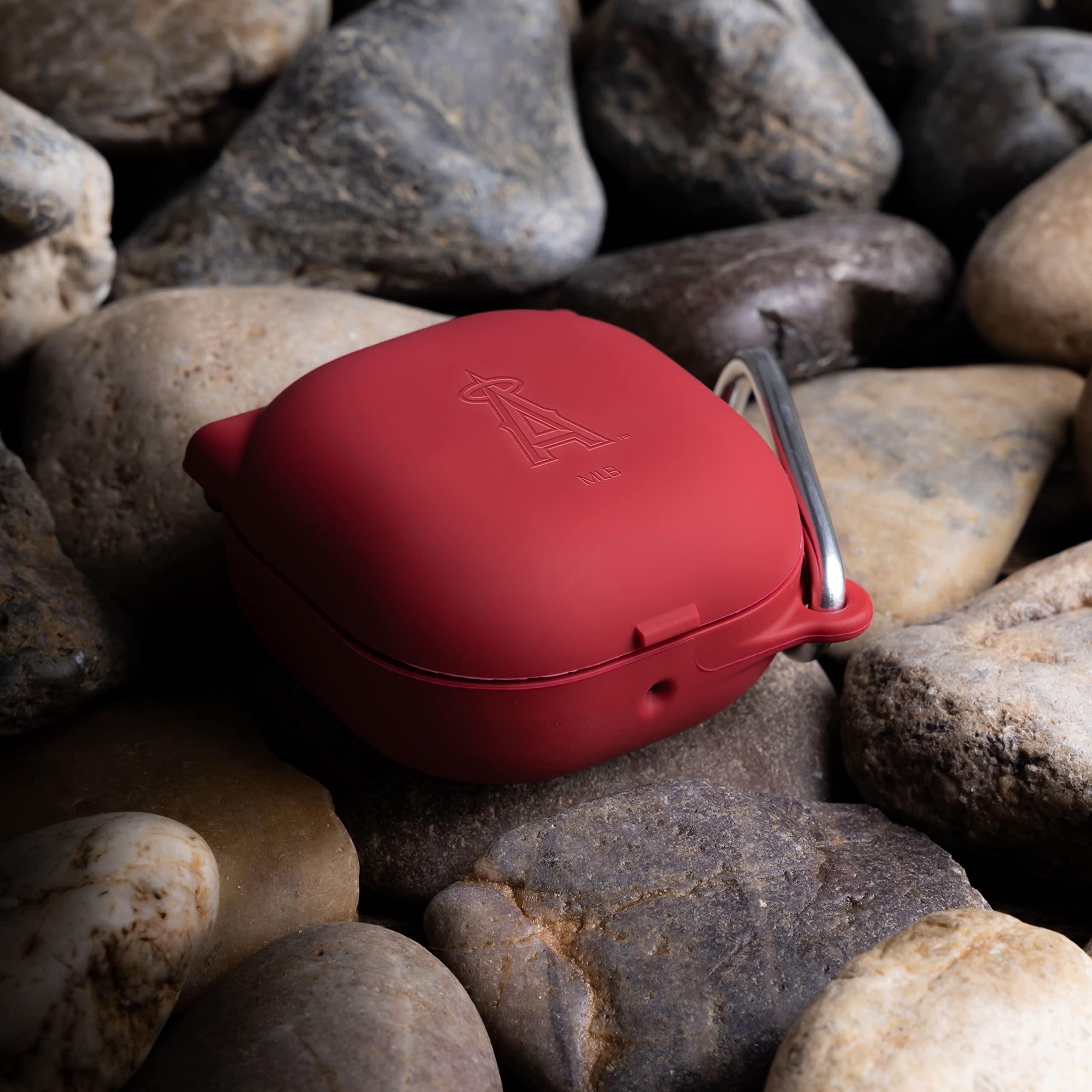 GAME TIME Denver Broncos Engraved Silicone Case Cover Compatible with Samsung Galaxy Buds Pro (Black)