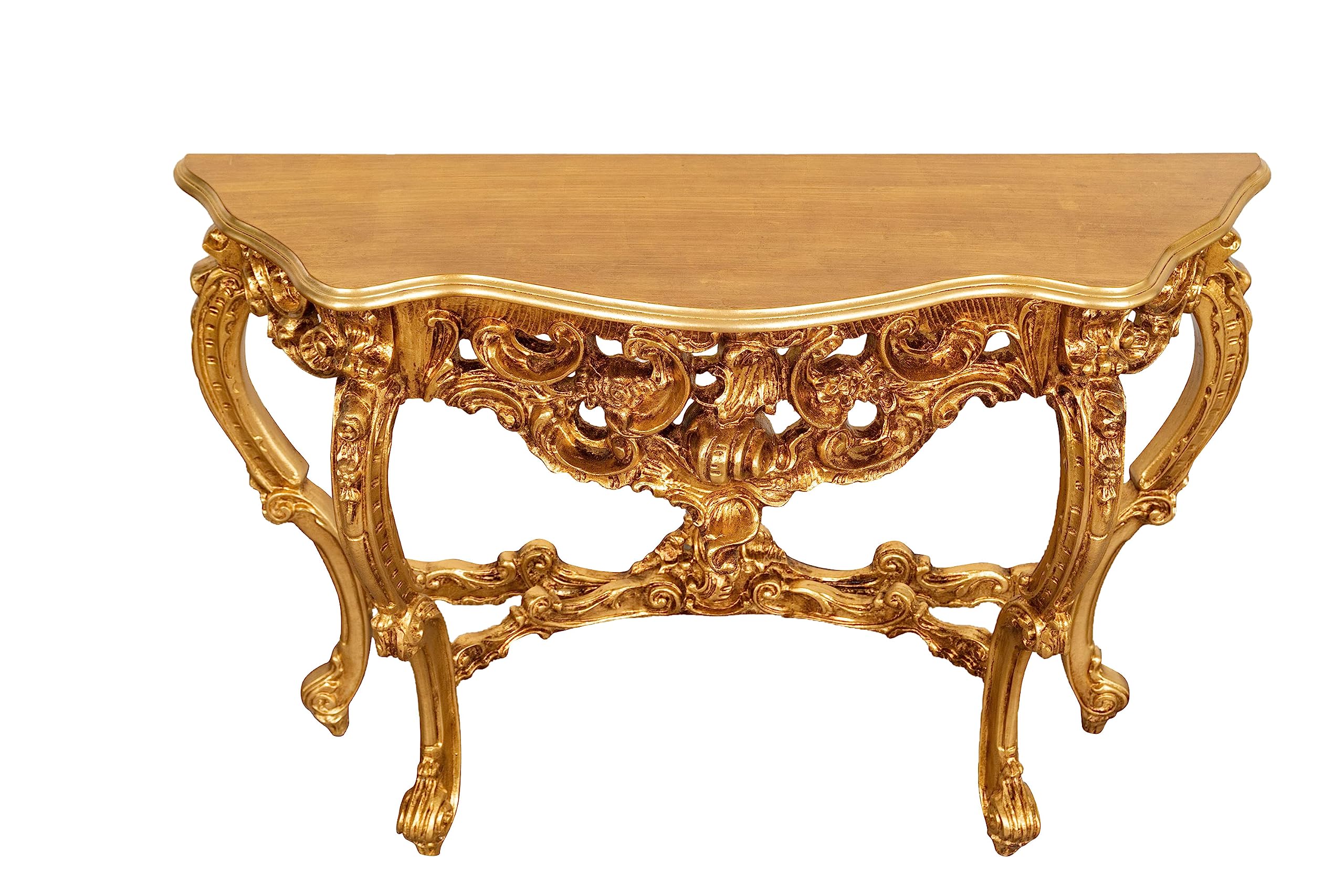 BISCOTTINI INTENATIONAL ART TRADING Console in Legno, L125XPR38XH89 CM