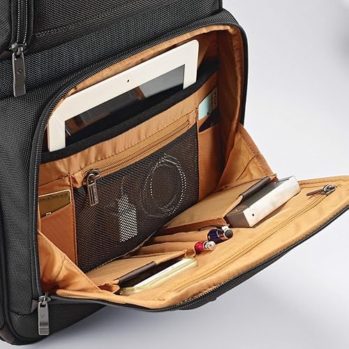 Vista 3 de Samsonite Mochila de negocios Kombi, Negro/Marrón, Mochila de negocios Kombi