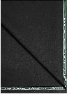 Raymond Fabrics Unstitched Trouser/Suit Fabric (Black, All Weather Fabric, Premium fabrics) Price In India