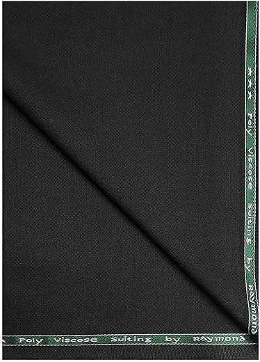 Raymond Fabrics Unstitched Trouser/Suit Fabric (Black, All Weather Fabric, Premium fabrics)